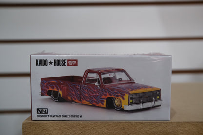Chevrolet Silverado Dually On Fire V1-Kaido House