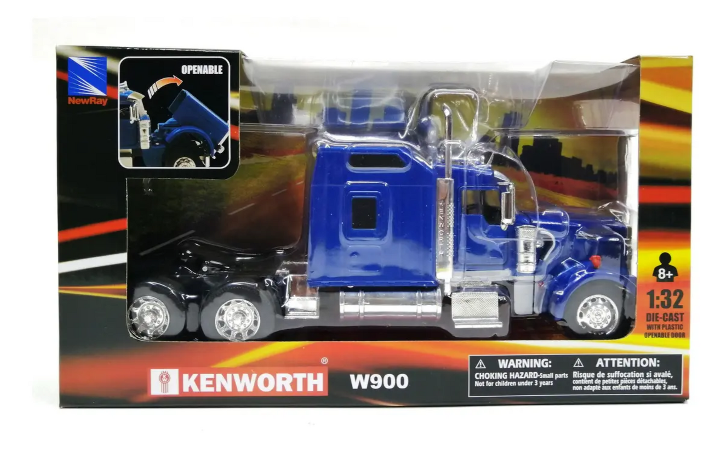 Kenworth W900 1:32 Open Hood