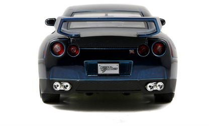 Brian´s Nissan Gt-r  (R35) Blue escala 1:32 Jada