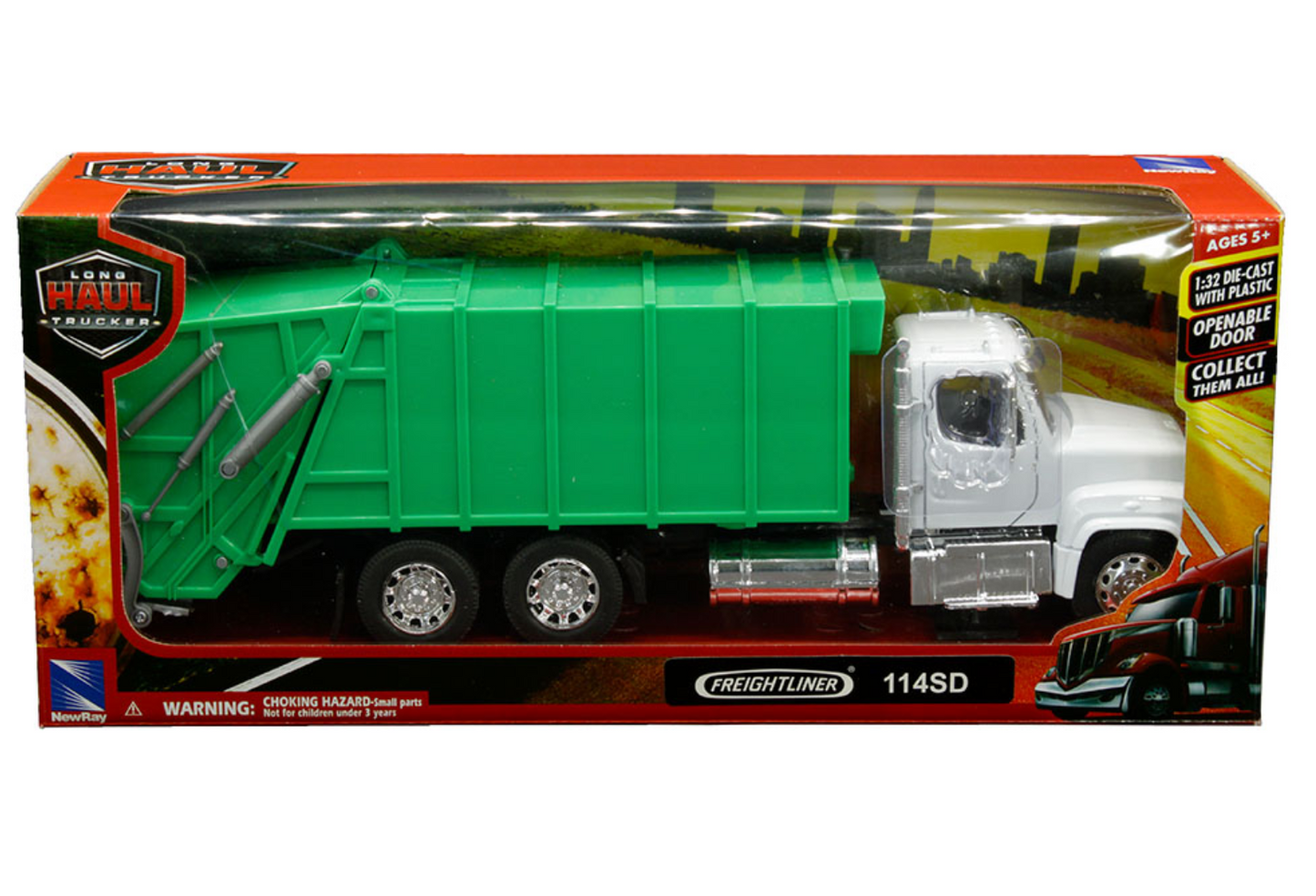 Utility Freightliner 114sd Garbage 1:32