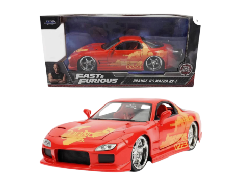 Orange Julius Mazda Rx7 Jada 1:24