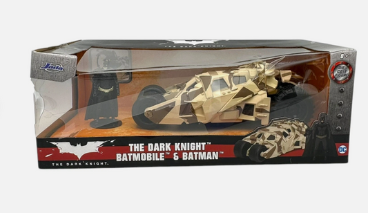 2008 The Dark Knight Batmobile W/Batman Jada 1:24