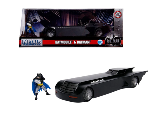 Animated Series Batmobile W/Batman Jada 1:24