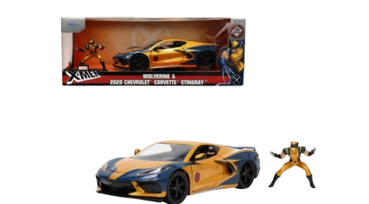 2020 Corvette C8 W/Wolverine Jada 1:24