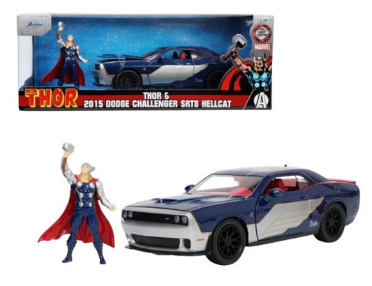 2015 Dodge Challenger Srt Hellcat W/Thor Jada 1:24
