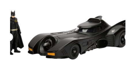 1989 Batman Batmobile W/Batman Jada 1:24
