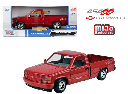 Chevrolet 454ss Pick Up Red escala 1:24