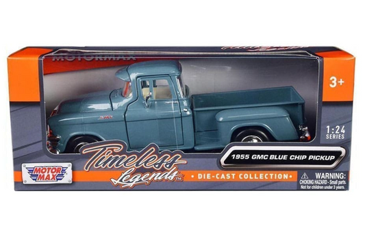 Gmc 1955 Blue Chip Pick Up escala 1:24