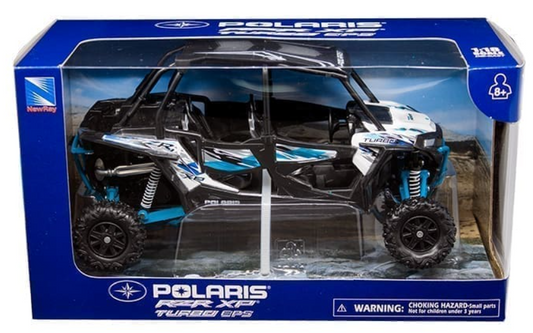 Polaris Rzr 1000 6.5" White 4 plazas escala 1:18