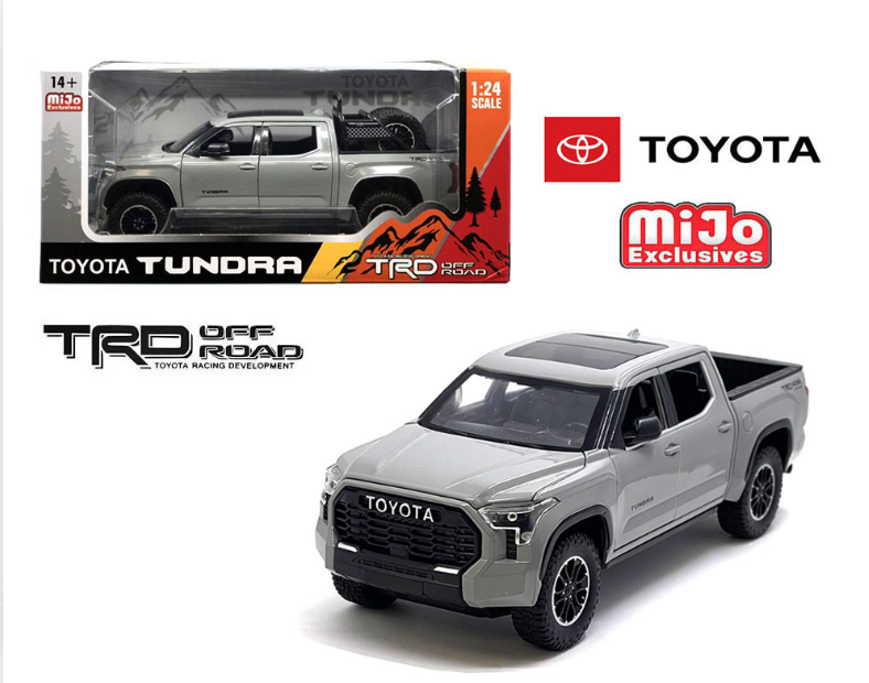 Toyota Tundra Trd Gray escala 1:24