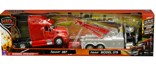 Peterbilt 379 Tow Tuck Tractor Set escala 1:32