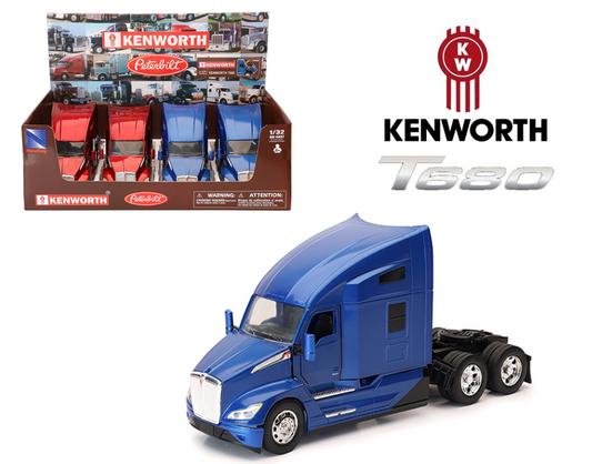 Kenworth T680 Open Hood 4 Pzas. escala 1:32