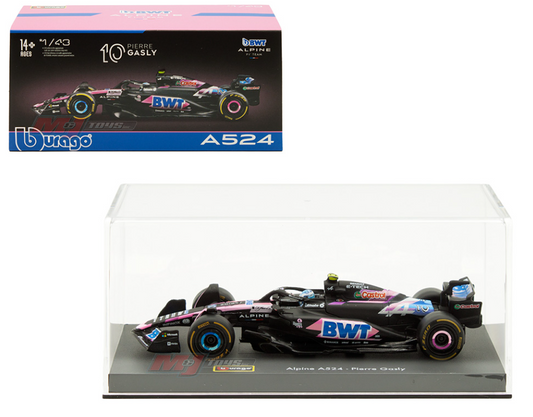 Bwt Alpine A524 #10 Pierre Gasly escala 1:43