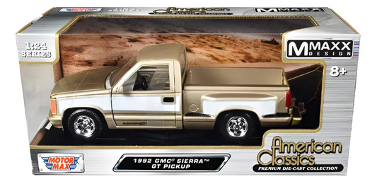 GMC Sierra GT Pick Up 1992 Beige Gold 01:24