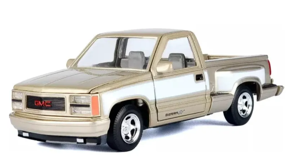GMC Sierra GT Pick Up 1992 Beige Gold 01:24