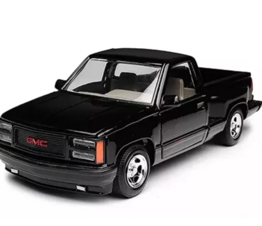 GMC Sierra GT Pick Up 1992 Black 01:24