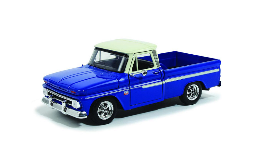Chevy C10 Blue White 1966 01:24