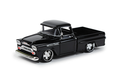 Chevy Apache Black 1958 01:24