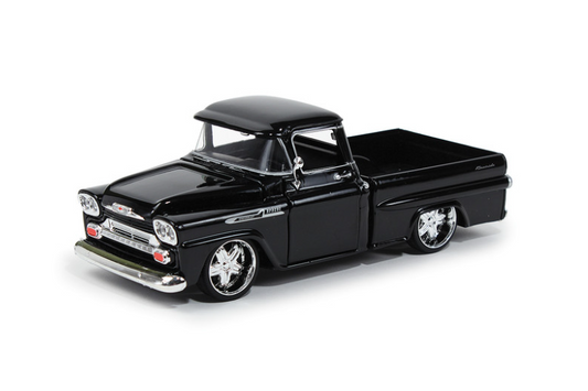 Chevy Apache Black 1958 01:24