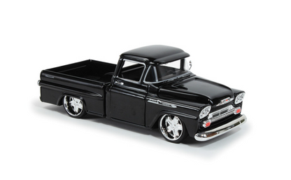 Chevy Apache Black 1958 01:24