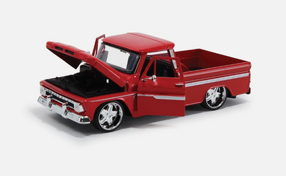Chevy C10 Red 1966 01:24