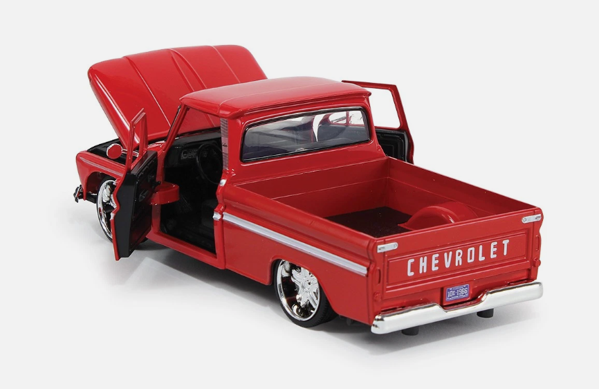 Chevy C10 Red 1966 01:24