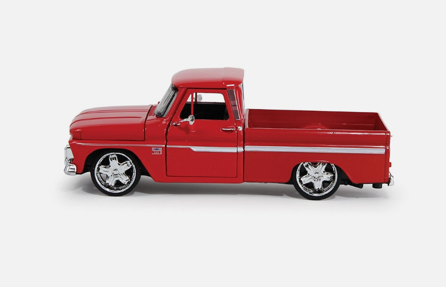 Chevy C10 Red 1966 01:24