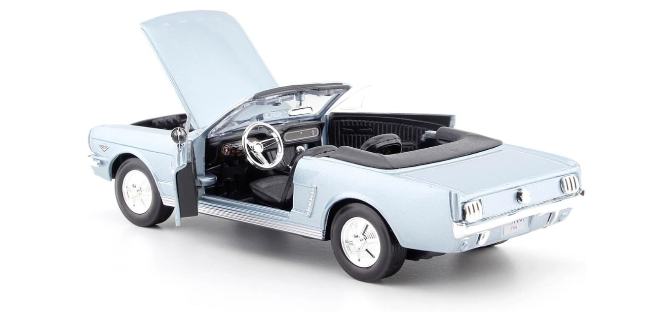 Ford Mustang Combertible Light Blue '1964 1/2 01:24