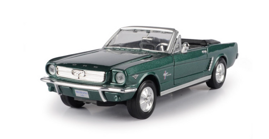 Ford Mustang Combertible Green '1964 1/2 01:24