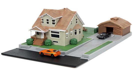 Fast & Furious Nano Hwr Dom's House Diorama