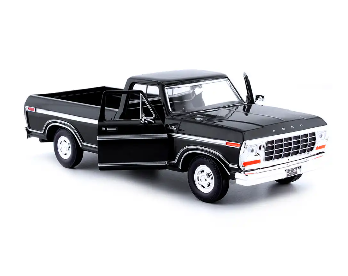 1979 Ford F-150 Custom Black 1:24