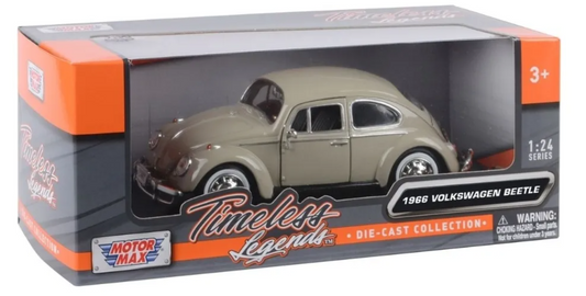 1966 Volkswagen Beetle (Vocho) Cream 1:24