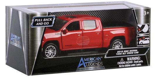 2019 Gmc Sierra Red 1:43 5"