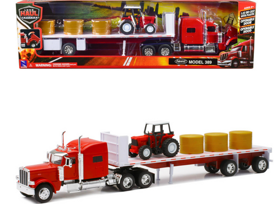Peterbilt 389 Open Hood Hay & Farm Tractor 1:32