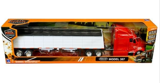 Peterbilt 387 Lowboy Grain Hauler 1:43