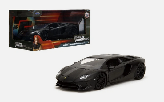 Fast & Furious Lamborghini Aventador Black 1:24 Jada