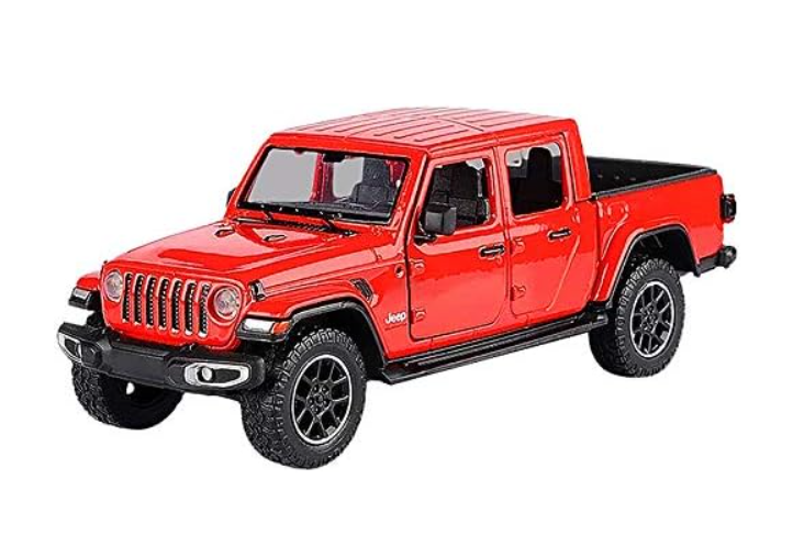 Jeep Gladiator Overland Hard Top Red 2021 1:24