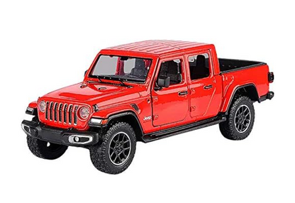Jeep Gladiator Overland Hard Top Red 2021 1:24