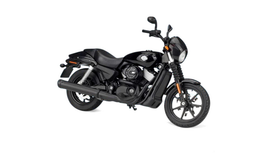 Moto MT 1:12 Harley-Davidson 2015 Street 750 Negra | Motocicleta de Colección