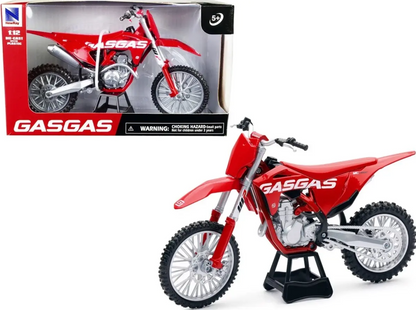 Gas Gas Mc 450 Dirt Bike escala 1:12
