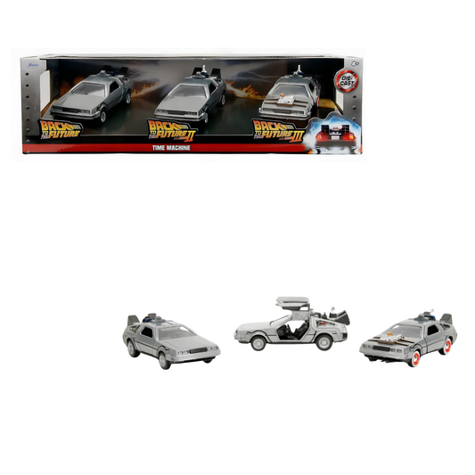 DeLorean 3 Pack escala 1:32