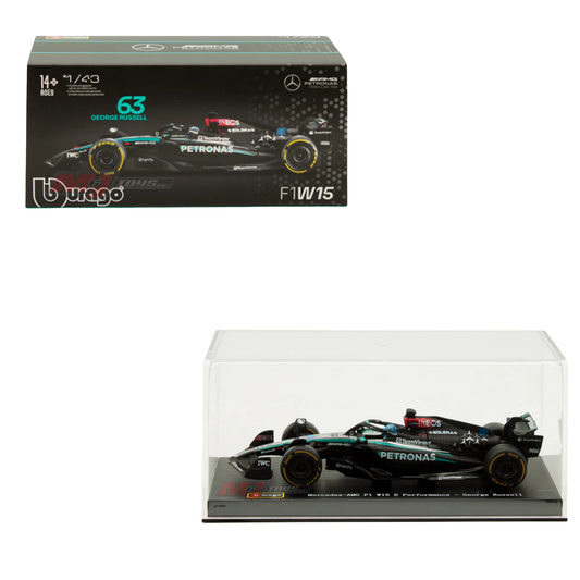 Mercedes Awg W15 #63 Russell escala 1:43