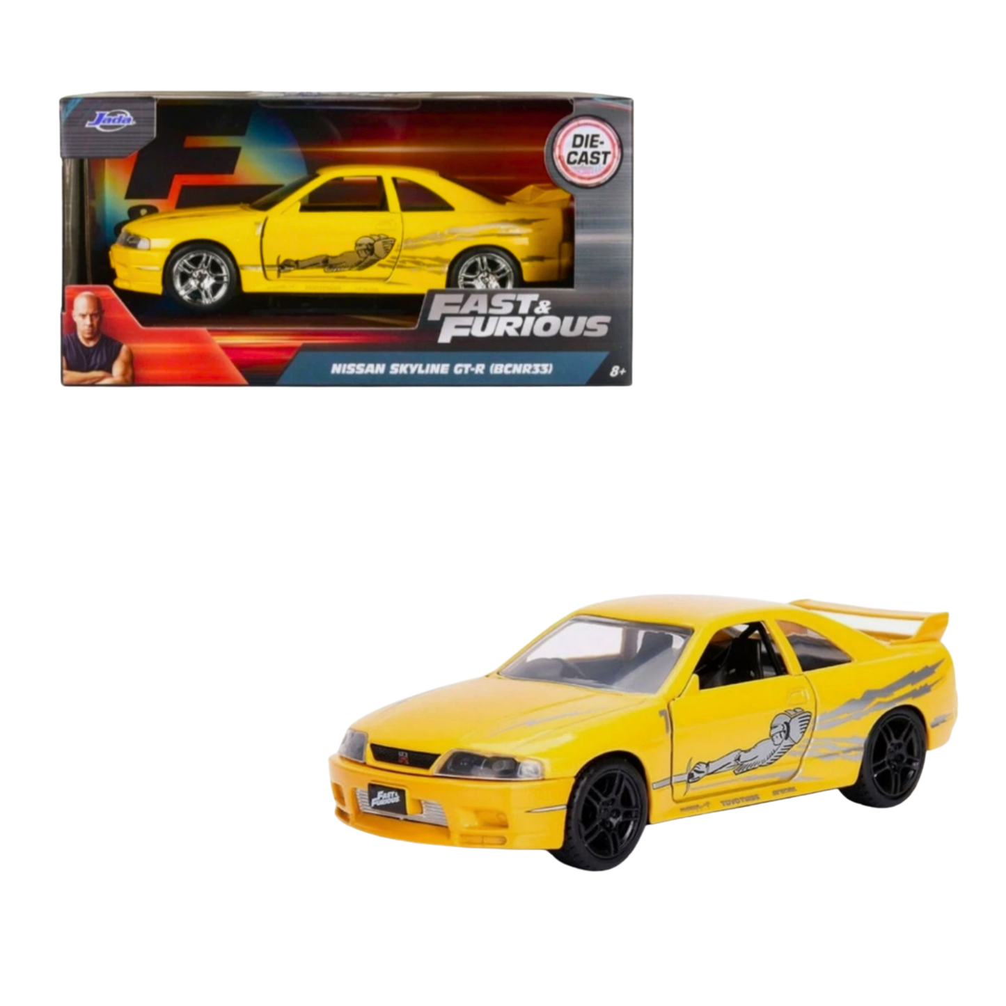 Nissan Skyline Gtr (Bcnr33) Jada 1:32