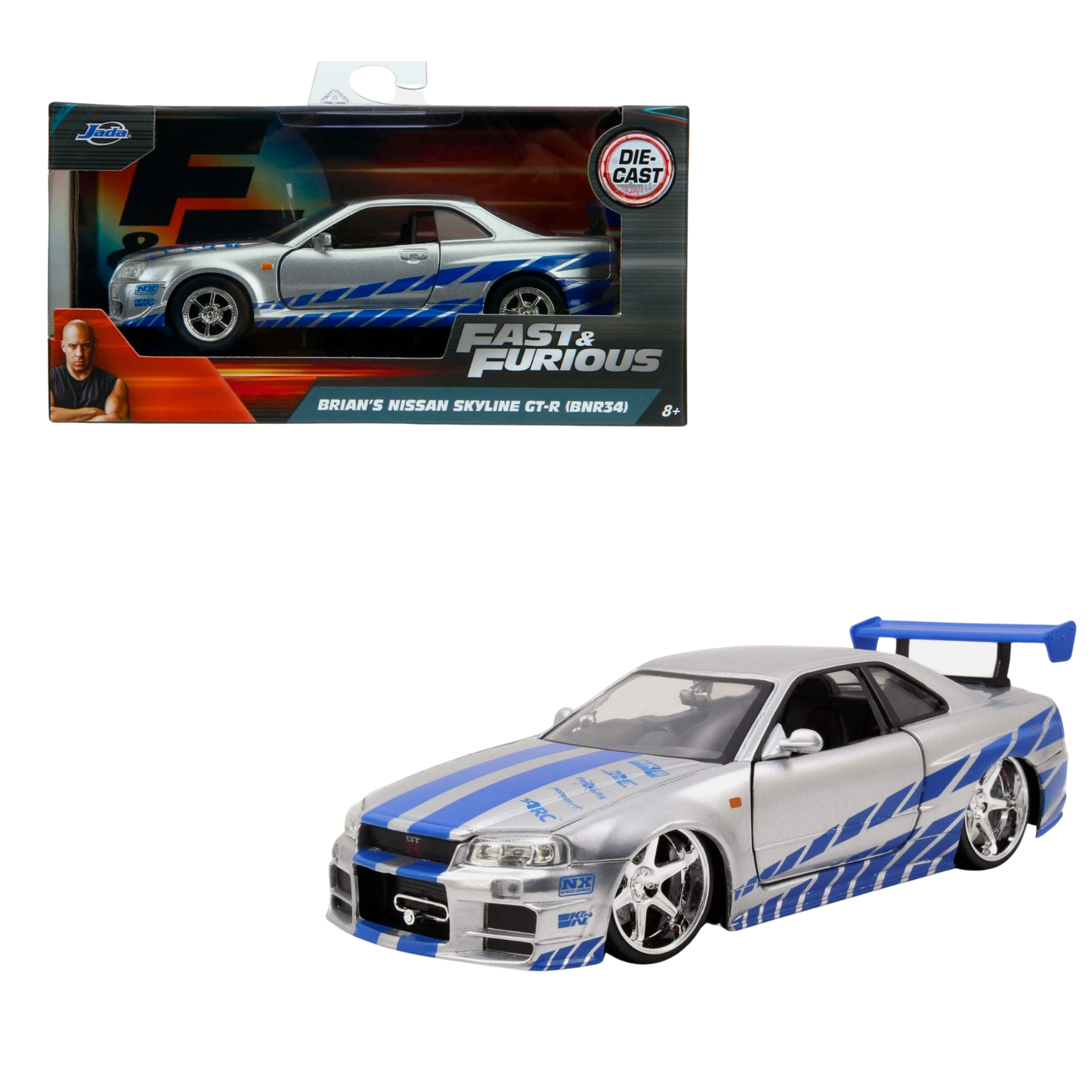 Nissan Skyline Gtr Jada 1:32