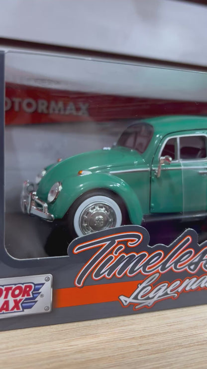 1966 Volkswagen Beetle (Vocho) Green 1:24