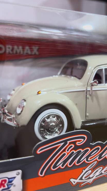 1966 Volkswagen Beetle (Vocho) Cream 1:24
