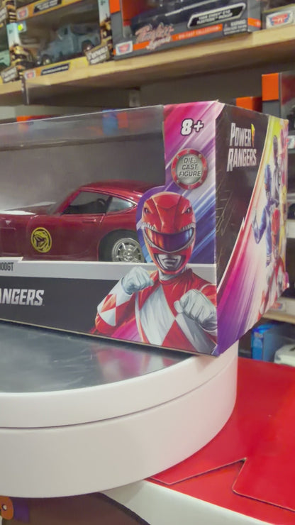 Red Ranger & 1967 Toyota 2000Gt Jada 1:32