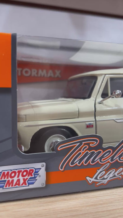 1966 Chevy C10 Cream 1:24